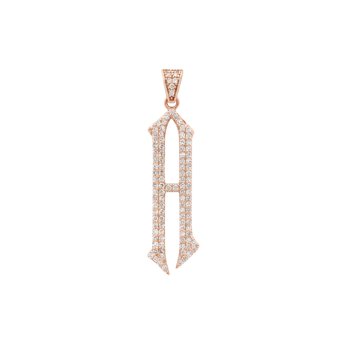 The letter A pendant