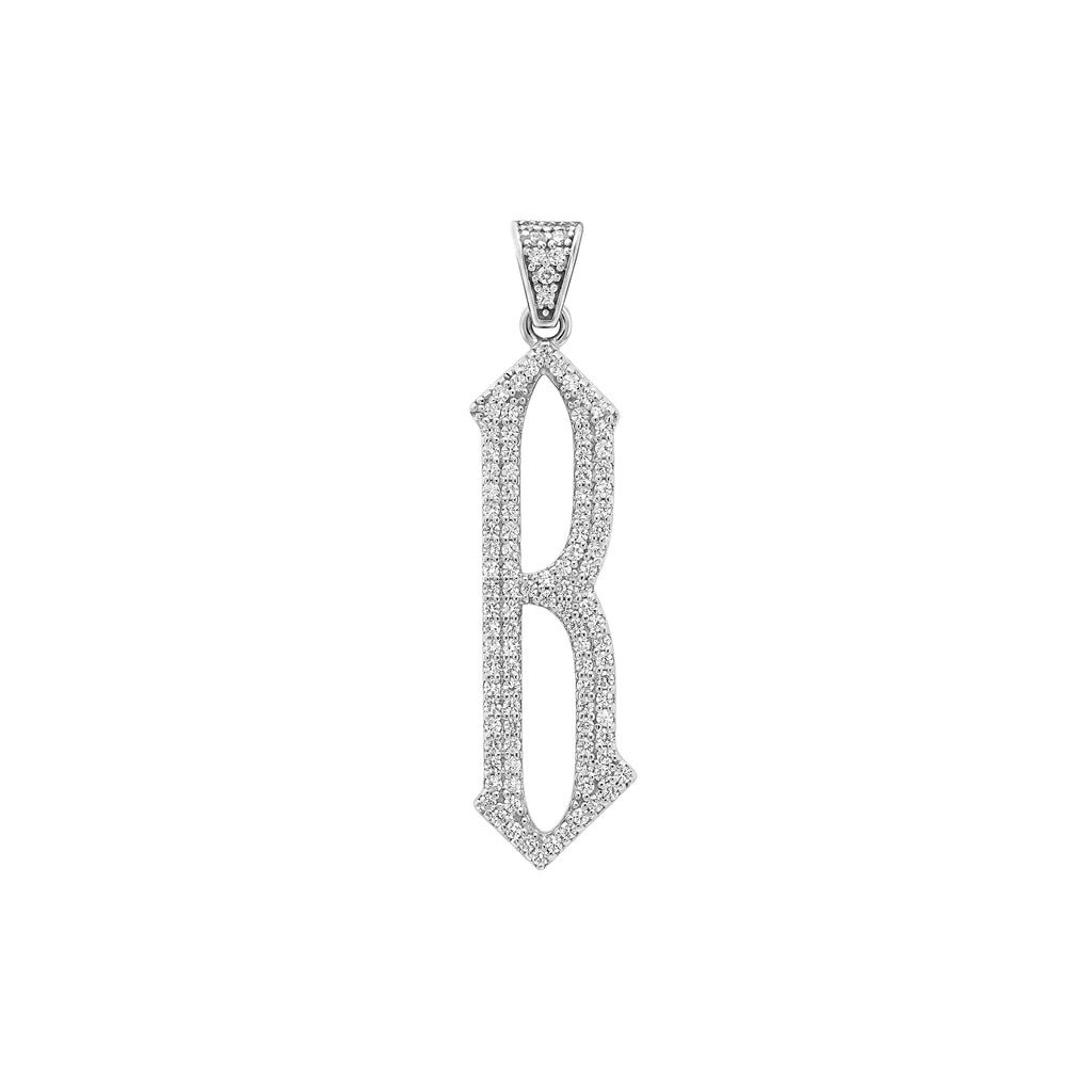 The letter B pendant