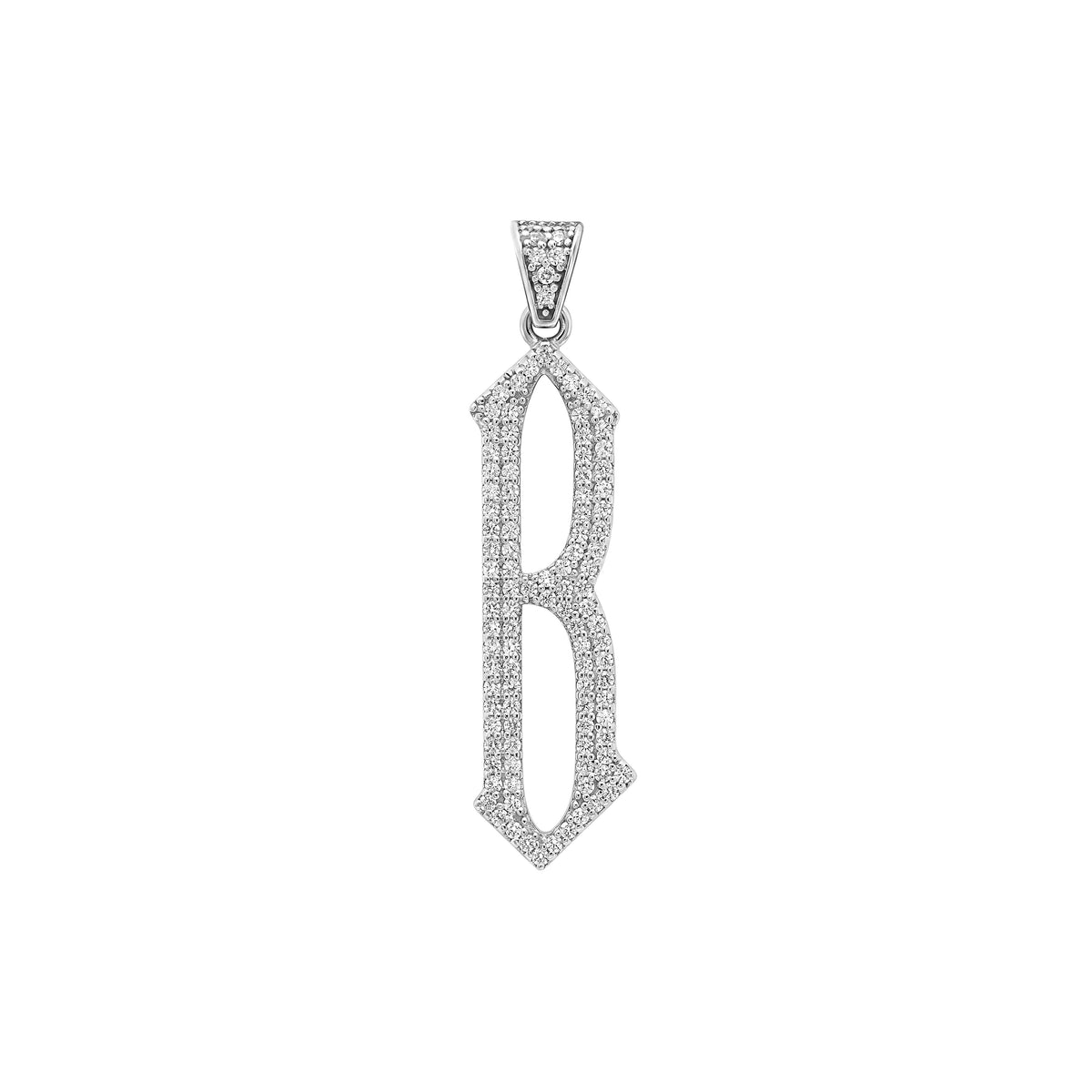 The letter B pendant
