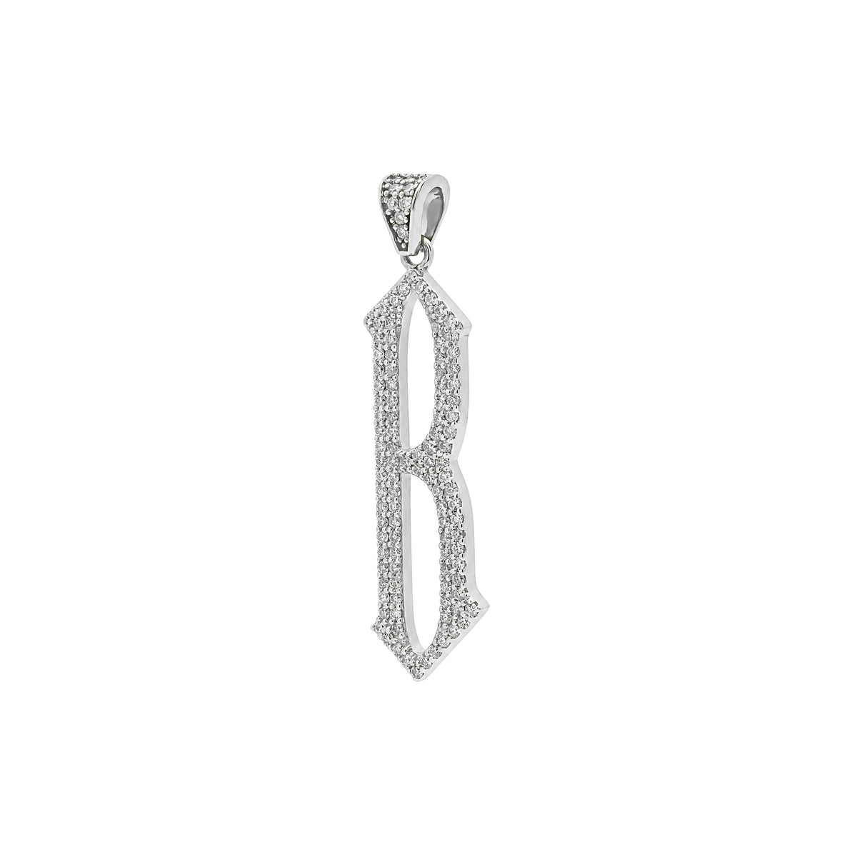 The letter B pendant