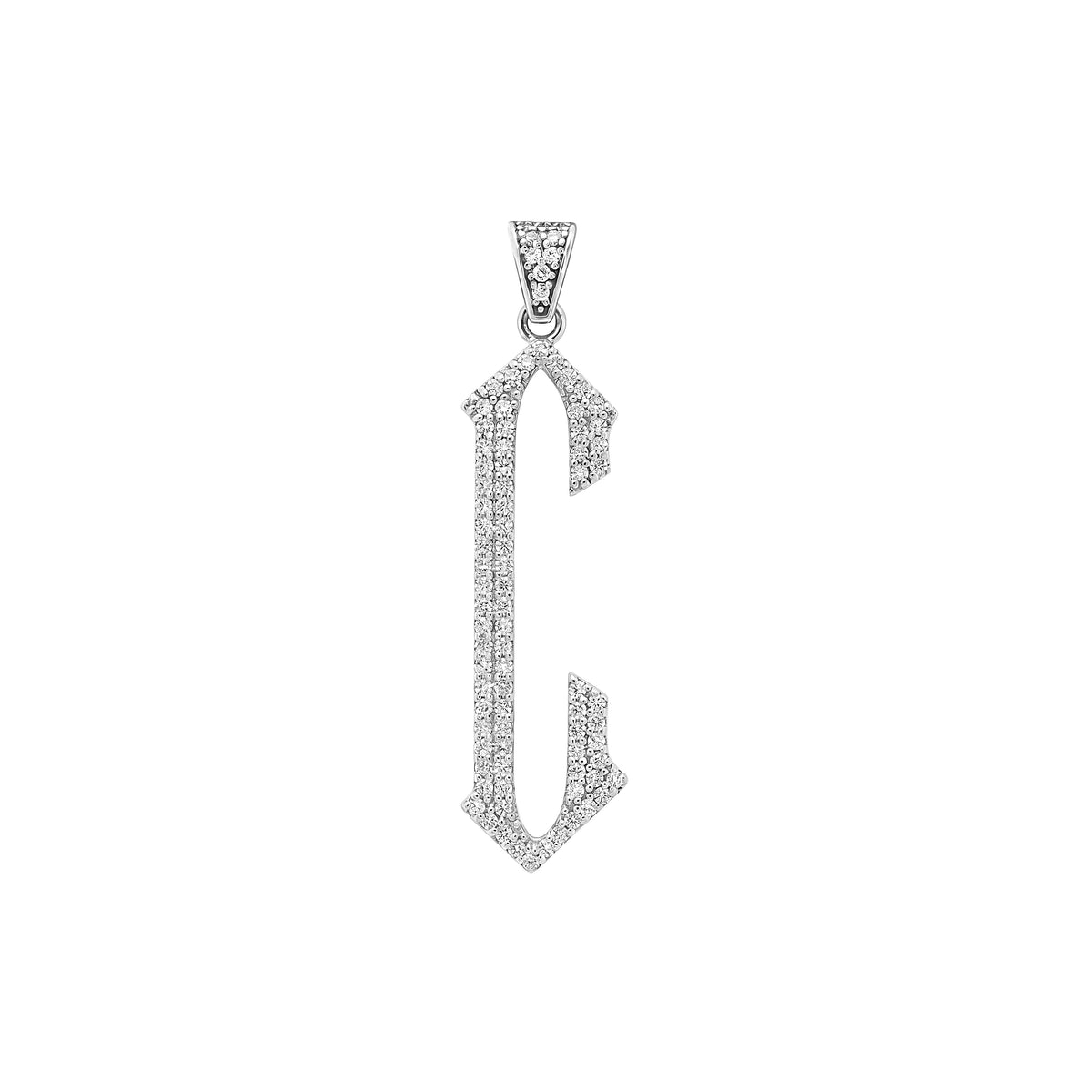 The letter C pendant