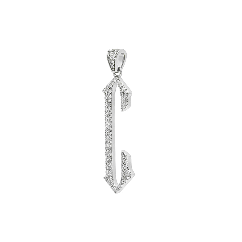 The letter C pendant