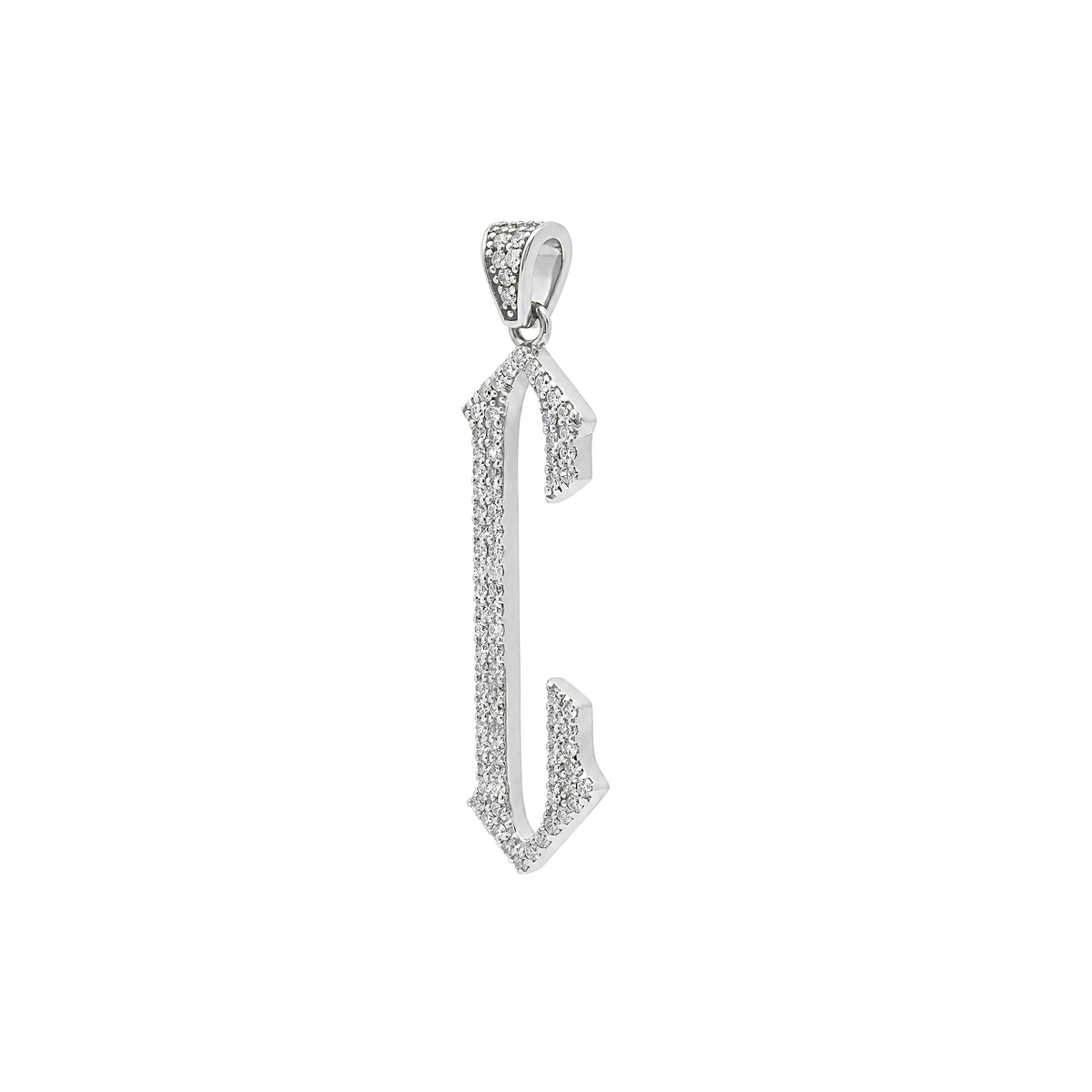 The letter C pendant