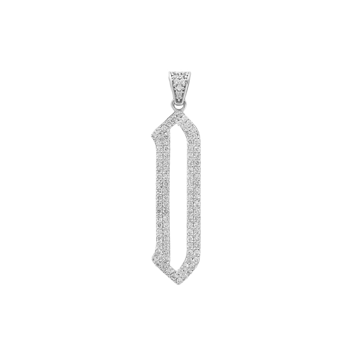 The letter D pendant