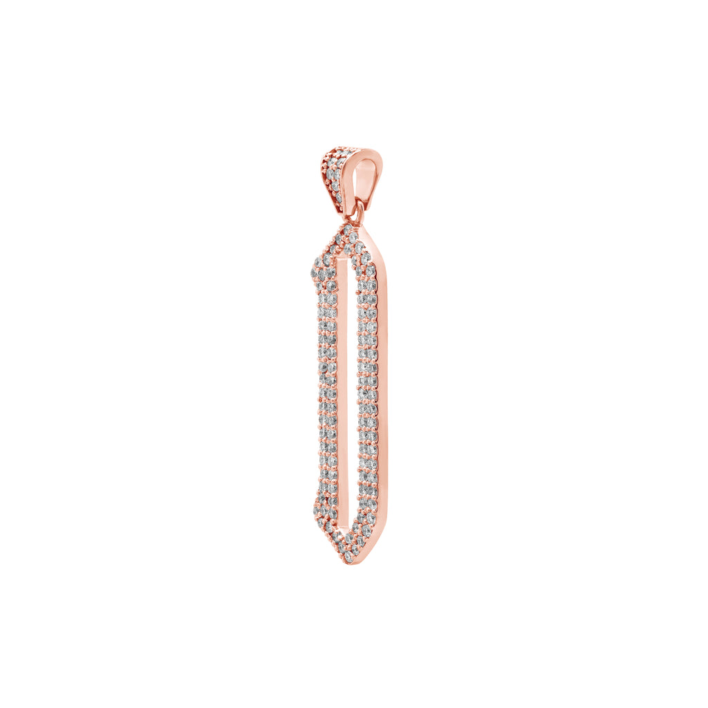 The letter D pendant