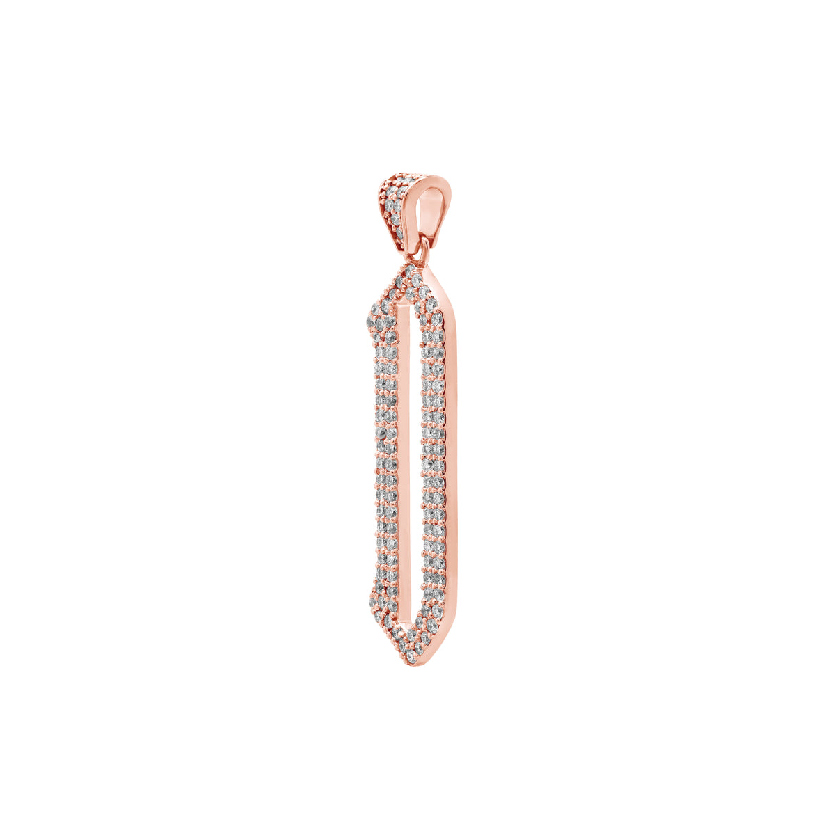 The letter D pendant