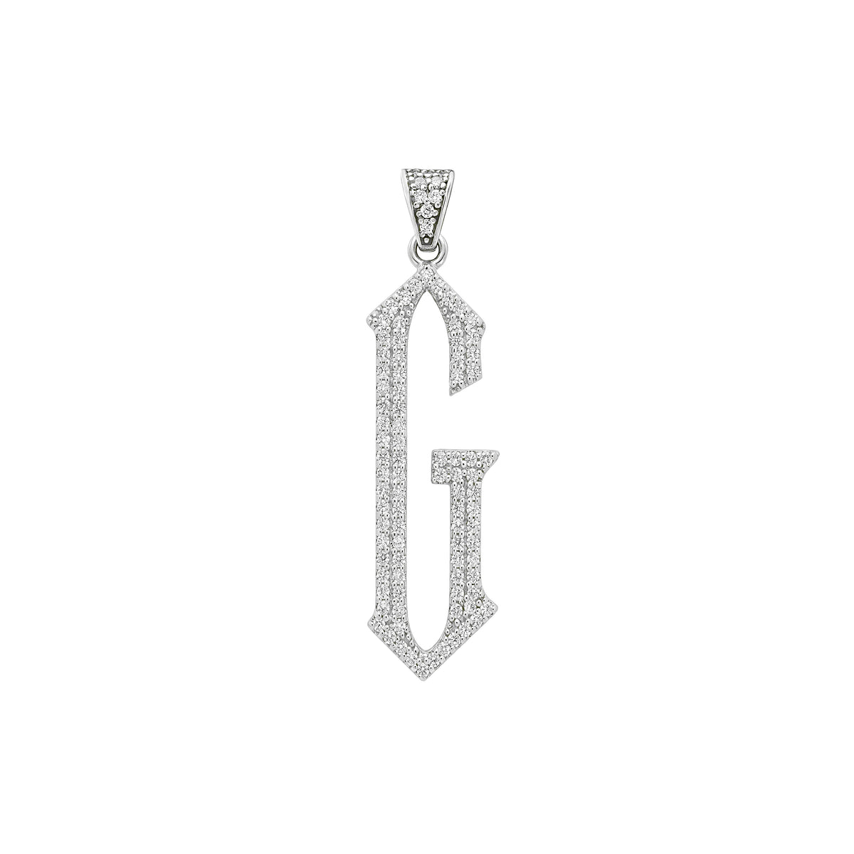 The letter G pendant