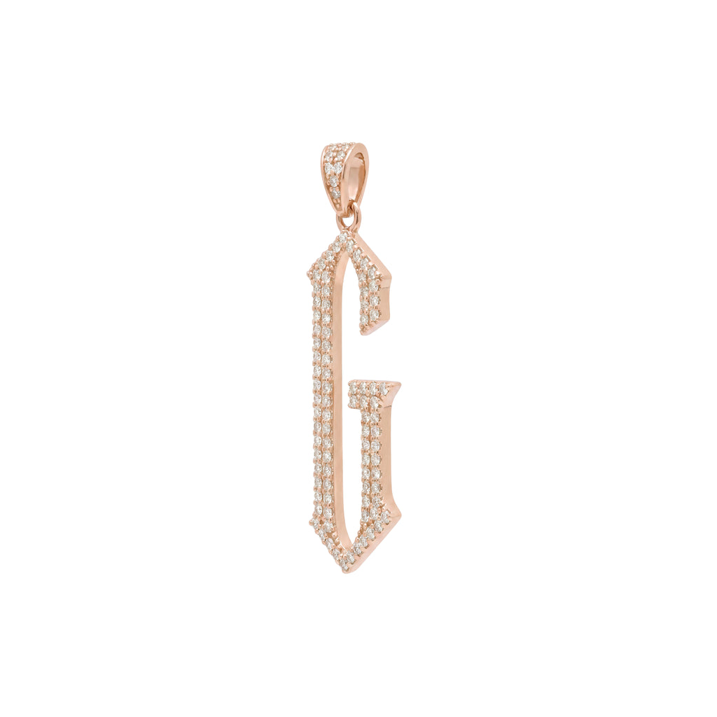The letter G pendant