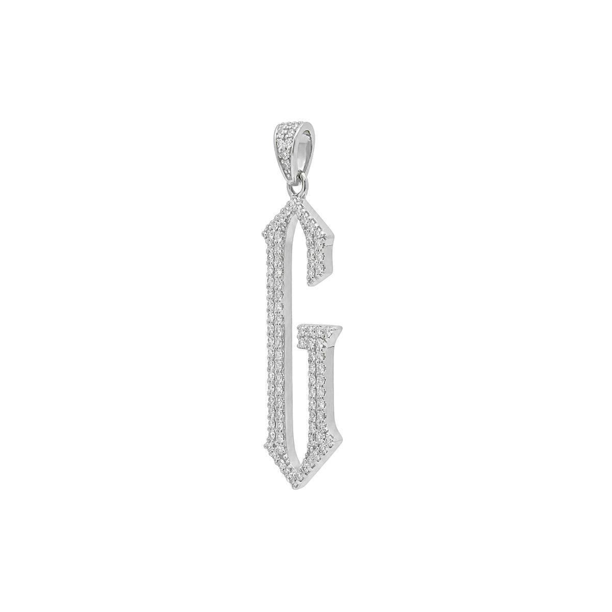 The letter G pendant