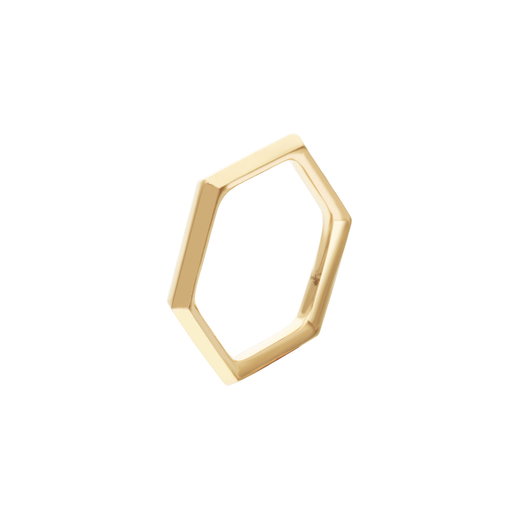 SIX ultraslim ring. yellow gold