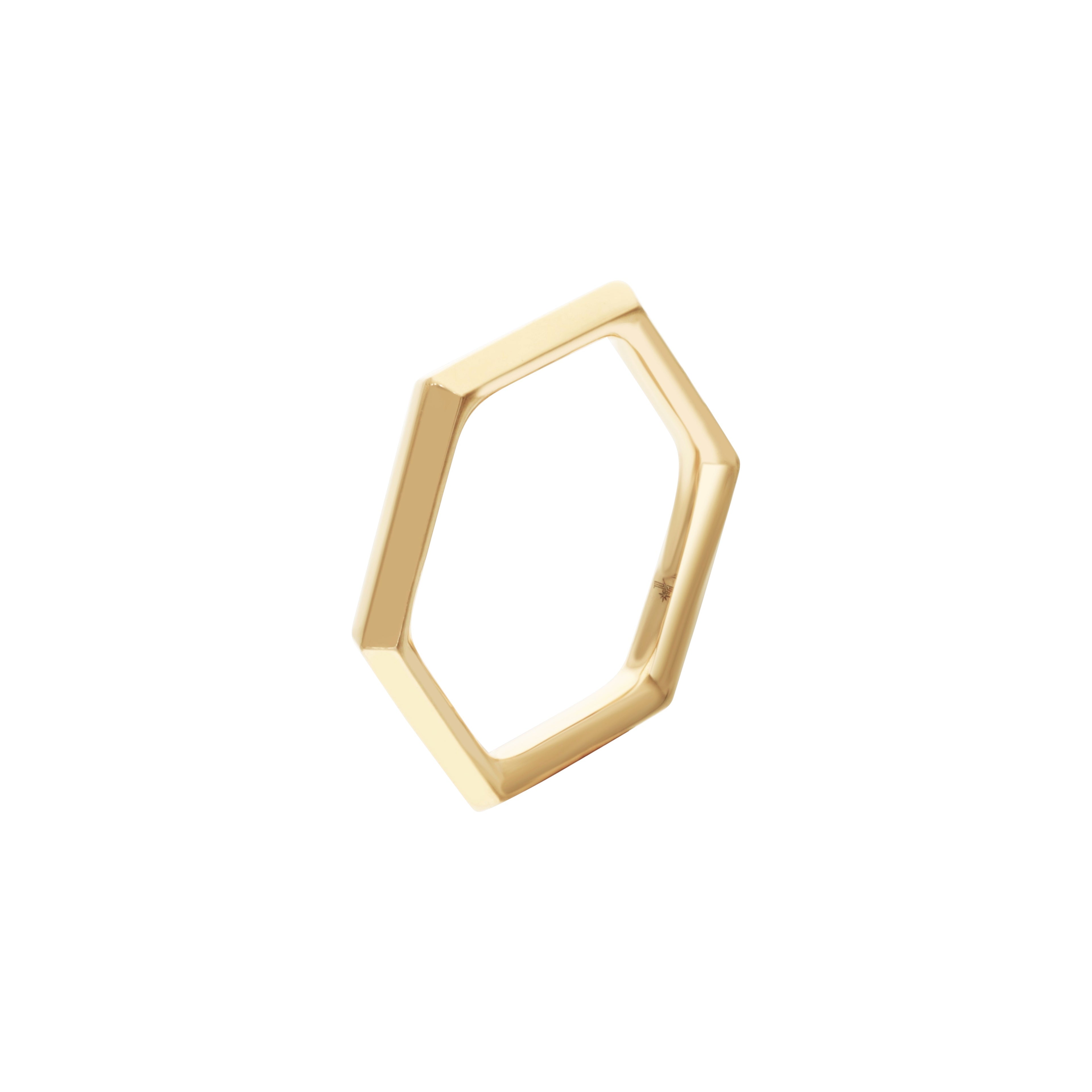 SIX ultraslim ring. yellow gold
