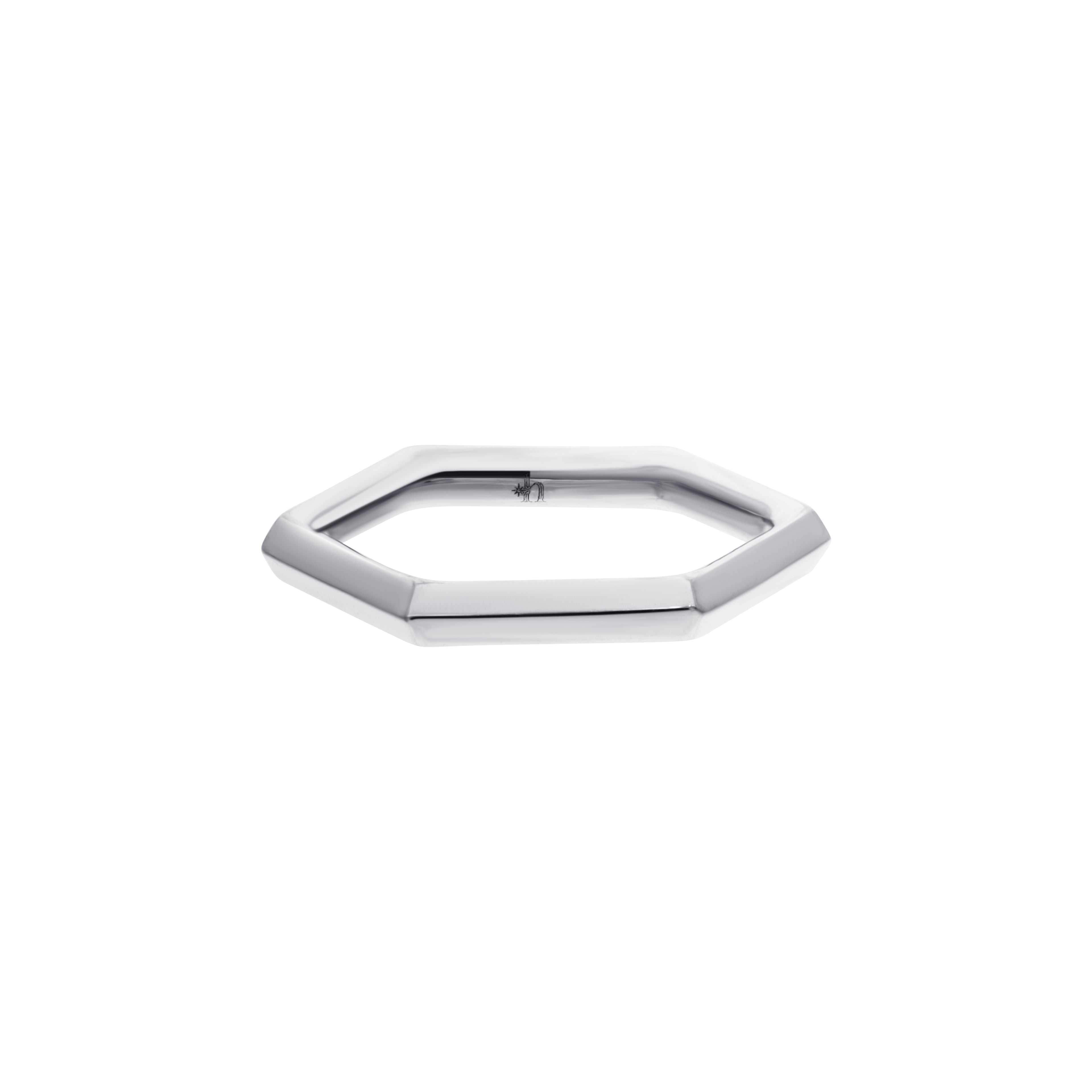 SIX ultraslim ring. white gold
