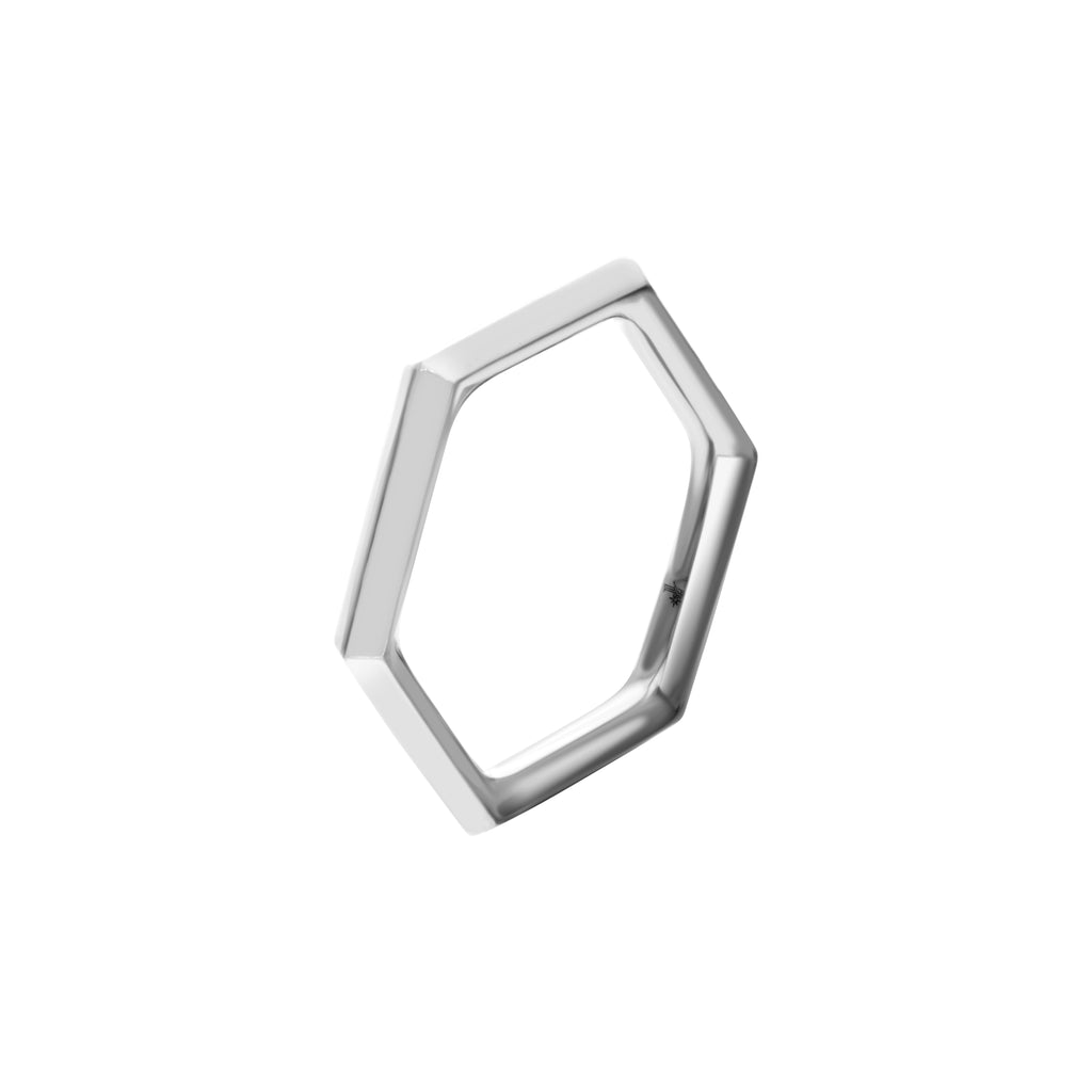 SIX ultraslim ring. white gold