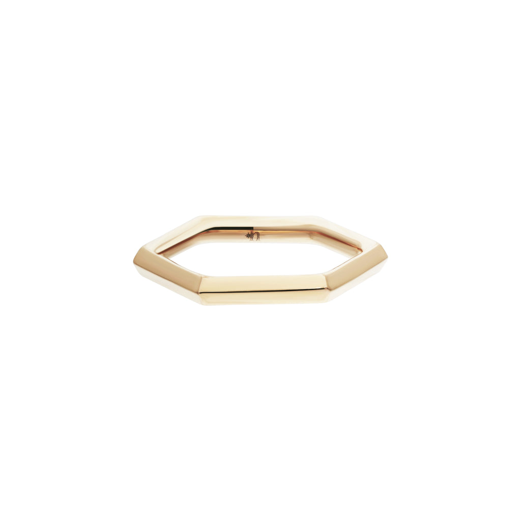 SIX ultraslim ring. yellow gold