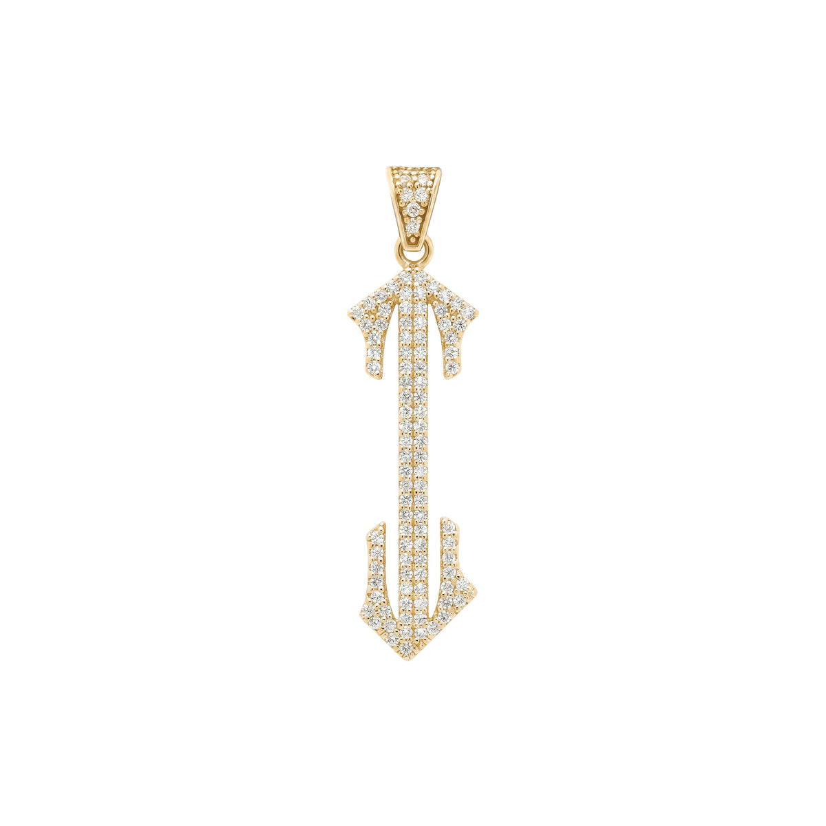 The letter I pendant