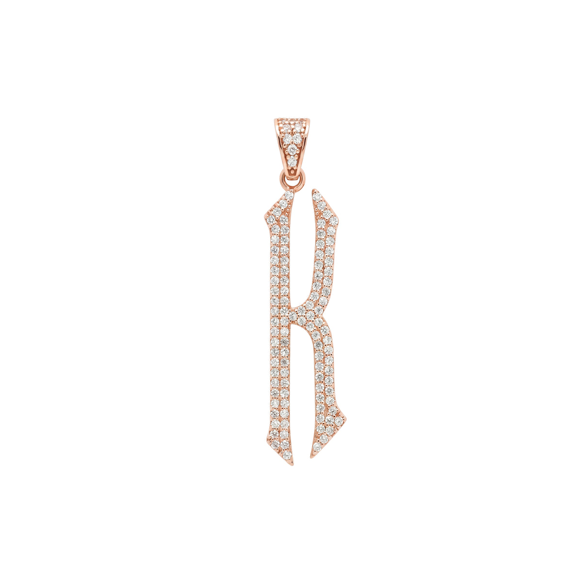 The letter K pendant