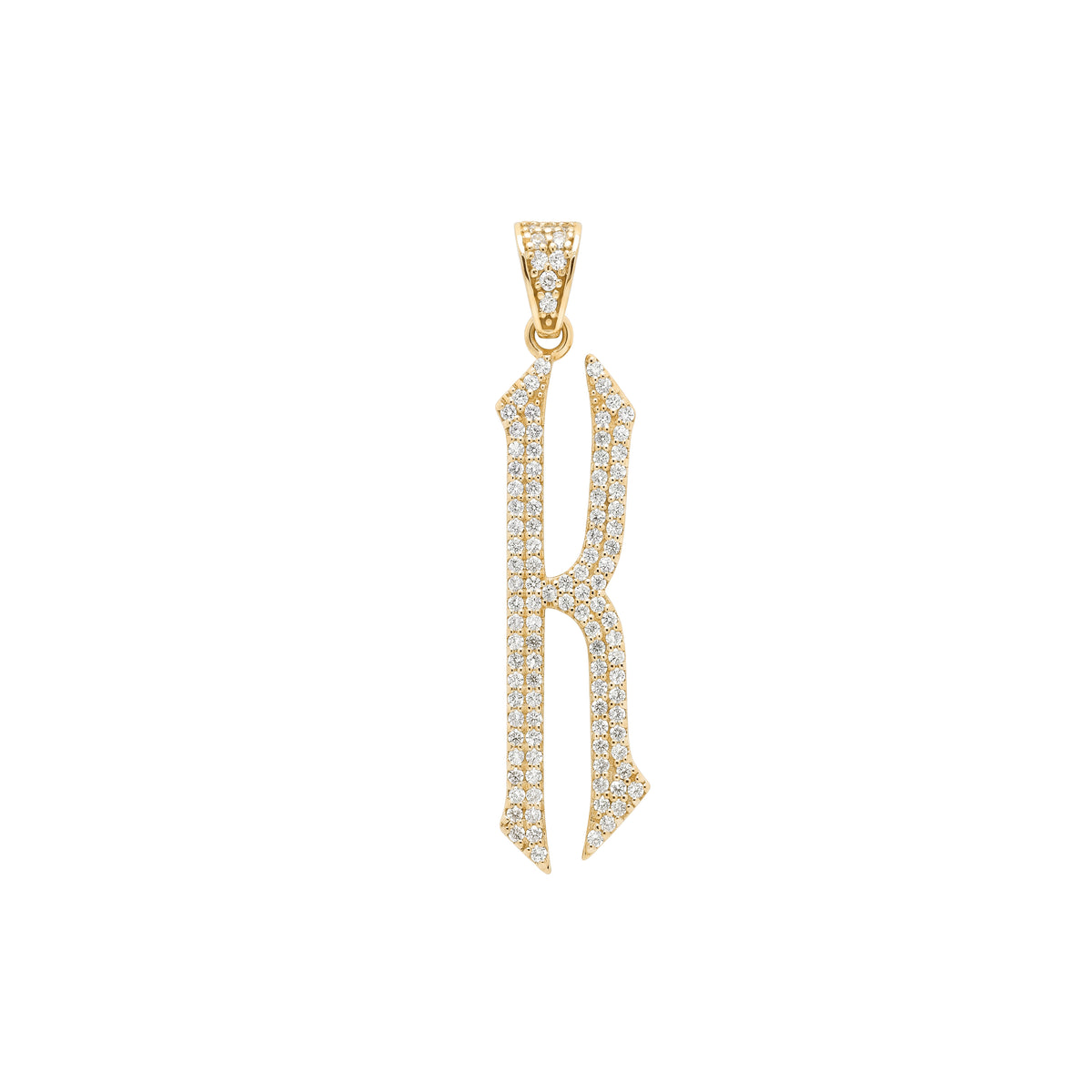 The letter K pendant