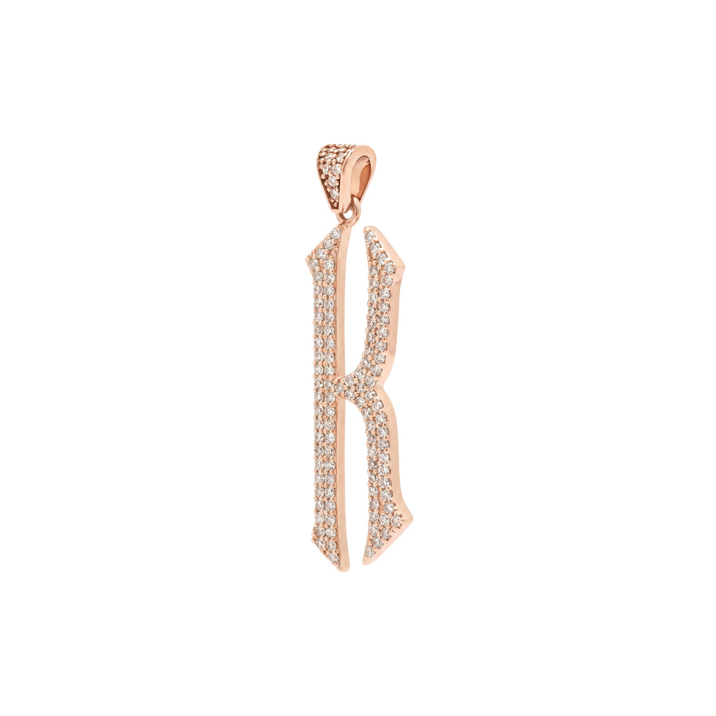 The letter K pendant