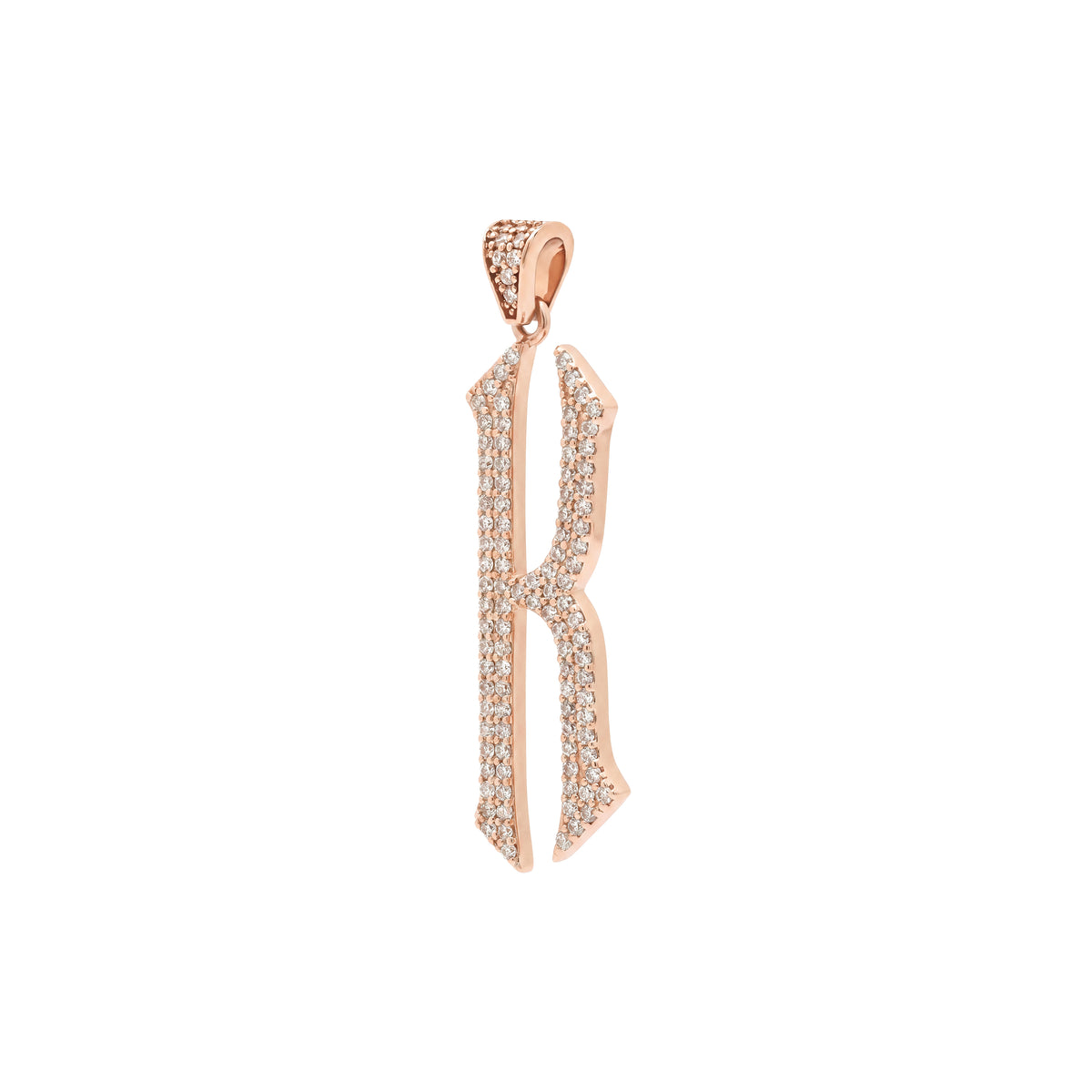 The letter K pendant