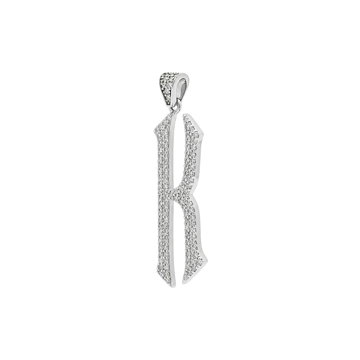 The letter K pendant