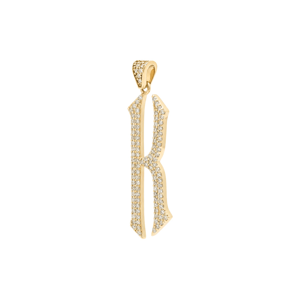 The letter K pendant