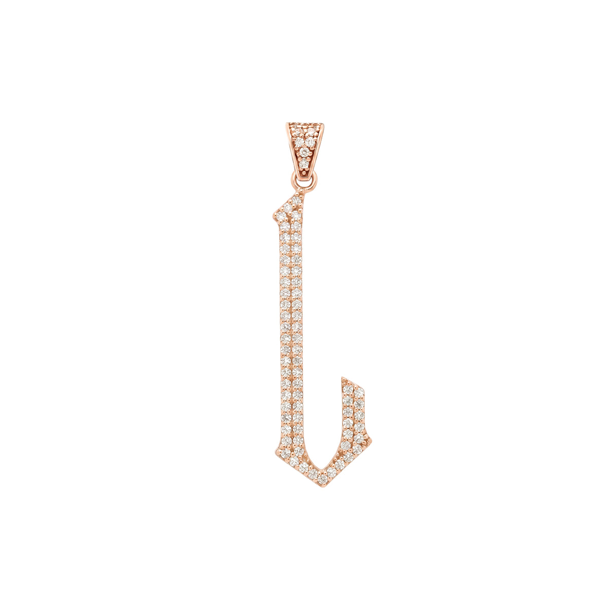 The letter L pendant
