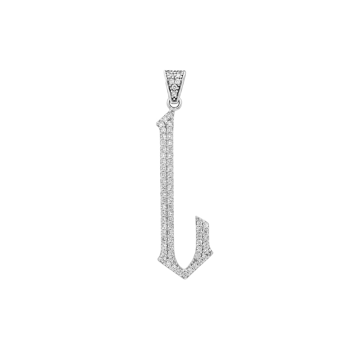 The letter L pendant