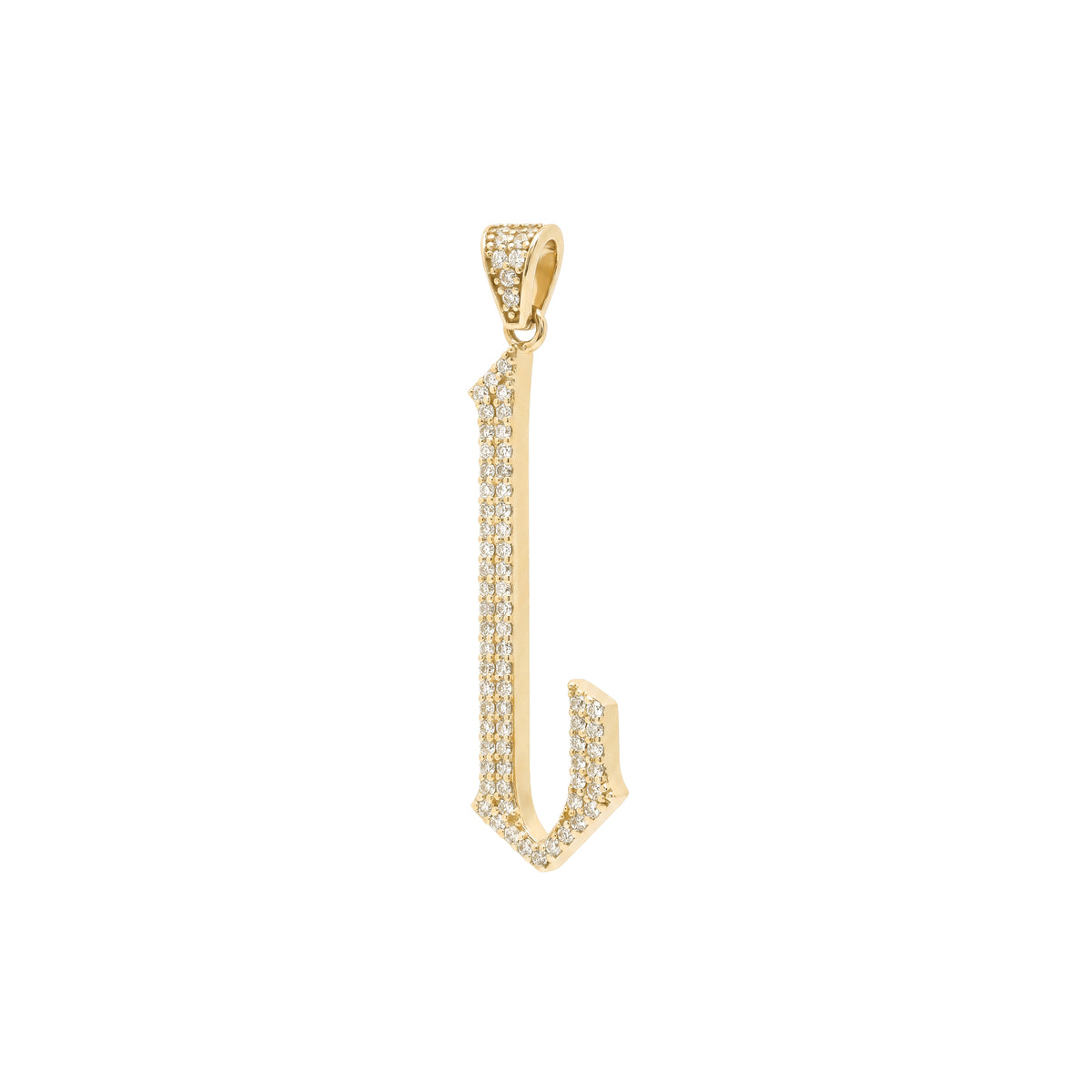 The letter L pendant