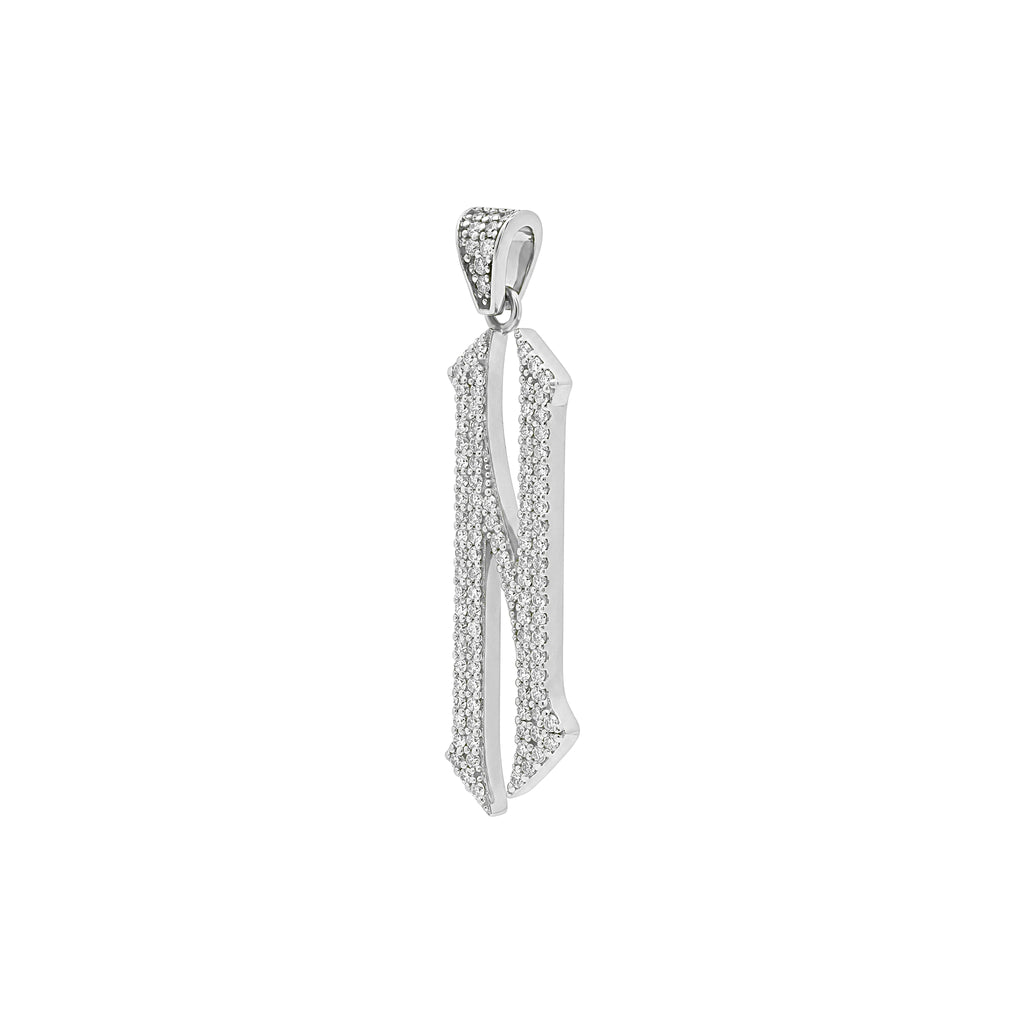 The letter N pendant