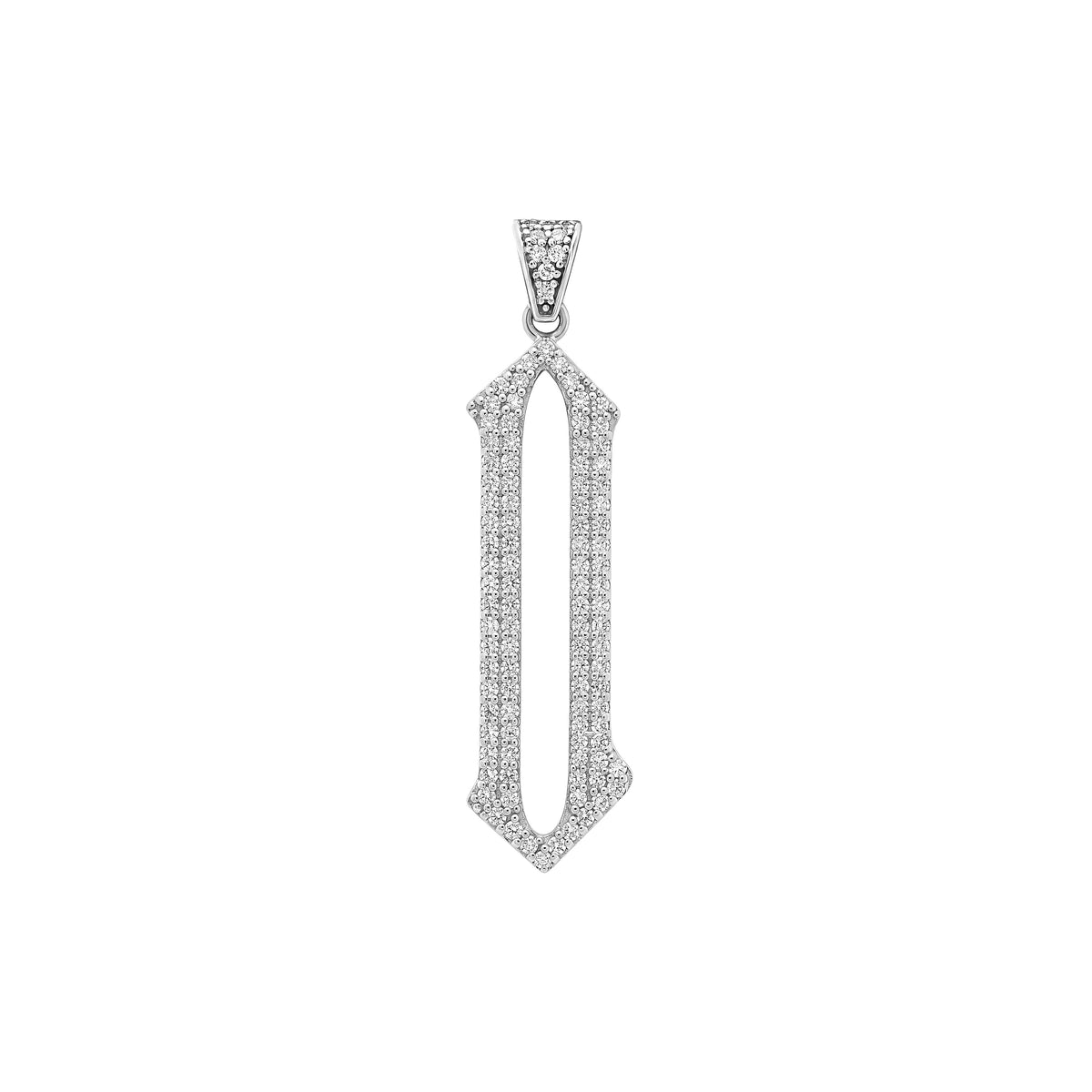 The letter O pendant
