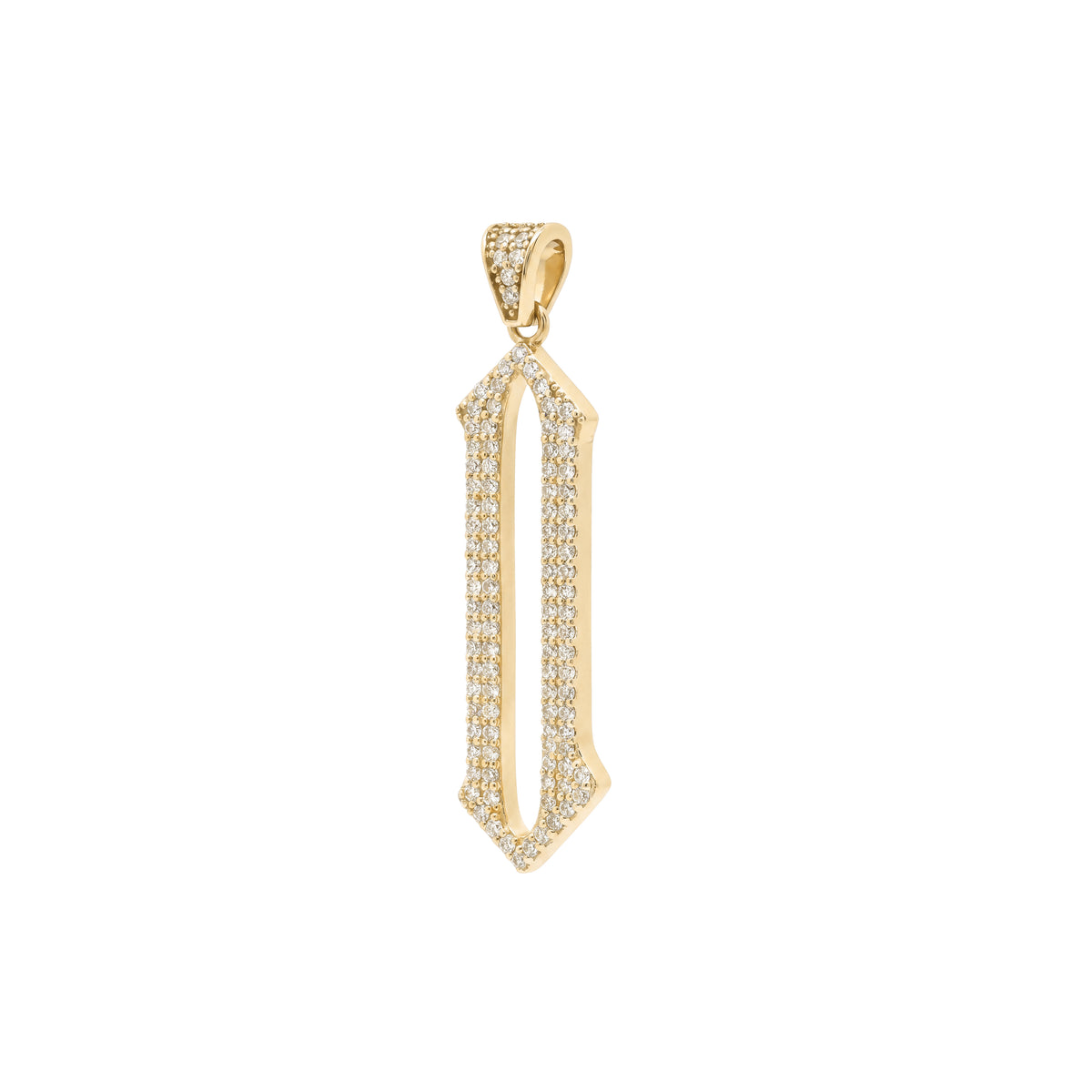 The letter O pendant