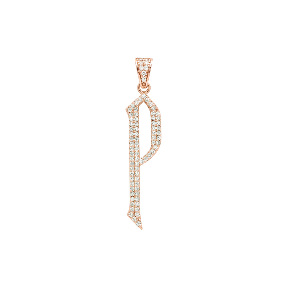 The letter P pendant