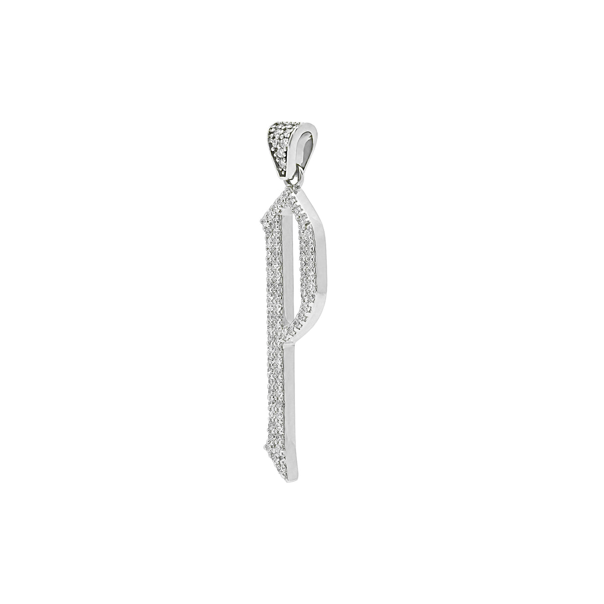 The letter P pendant