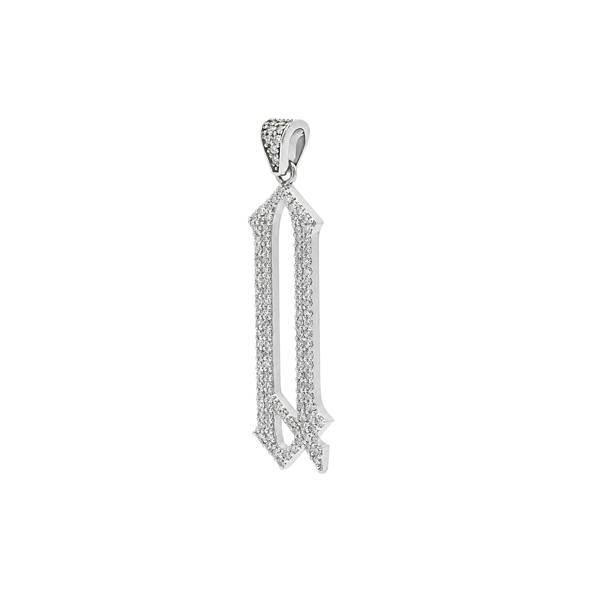 The letter Q pendant