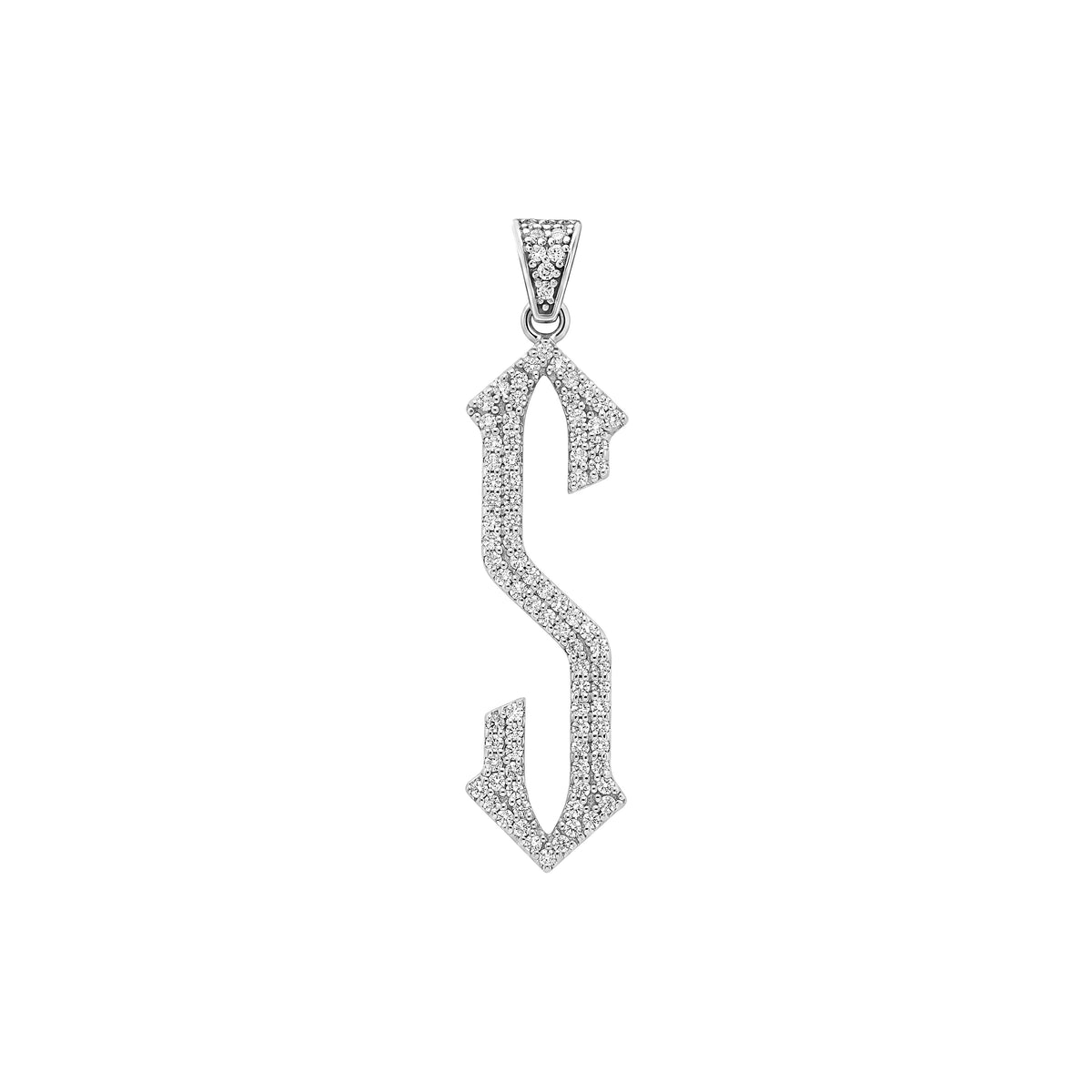 The letter S pendant