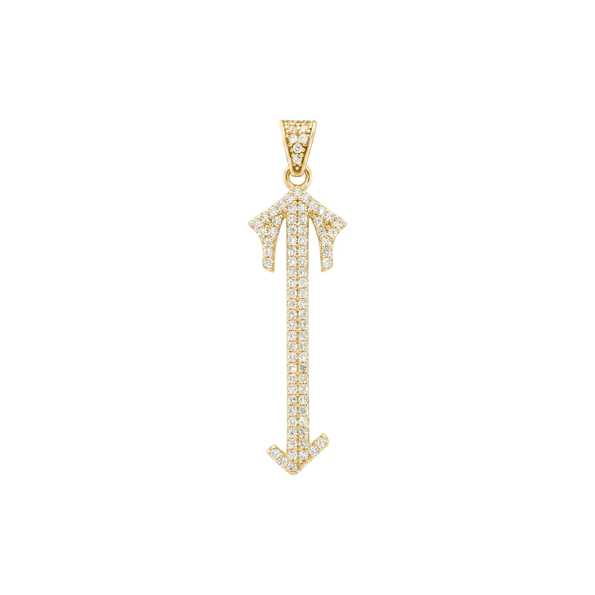 The letter T pendant