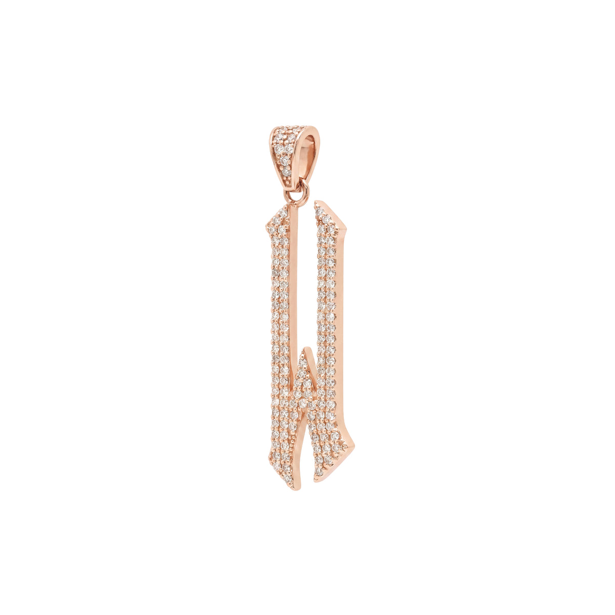 The letter W pendant