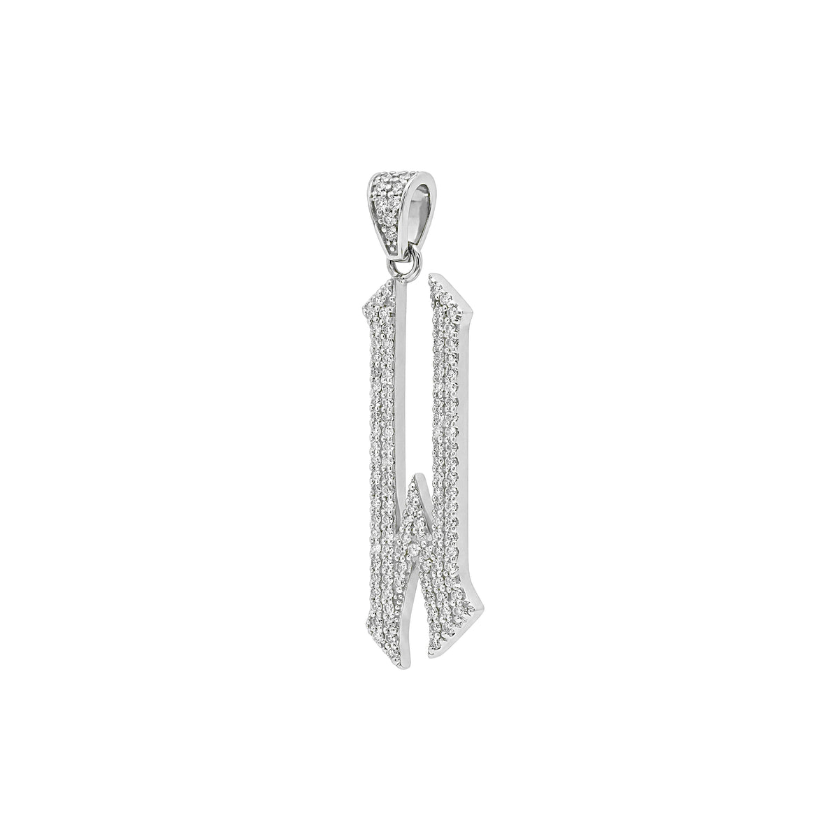 The letter W pendant