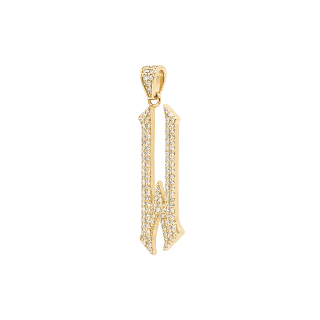 The letter W pendant