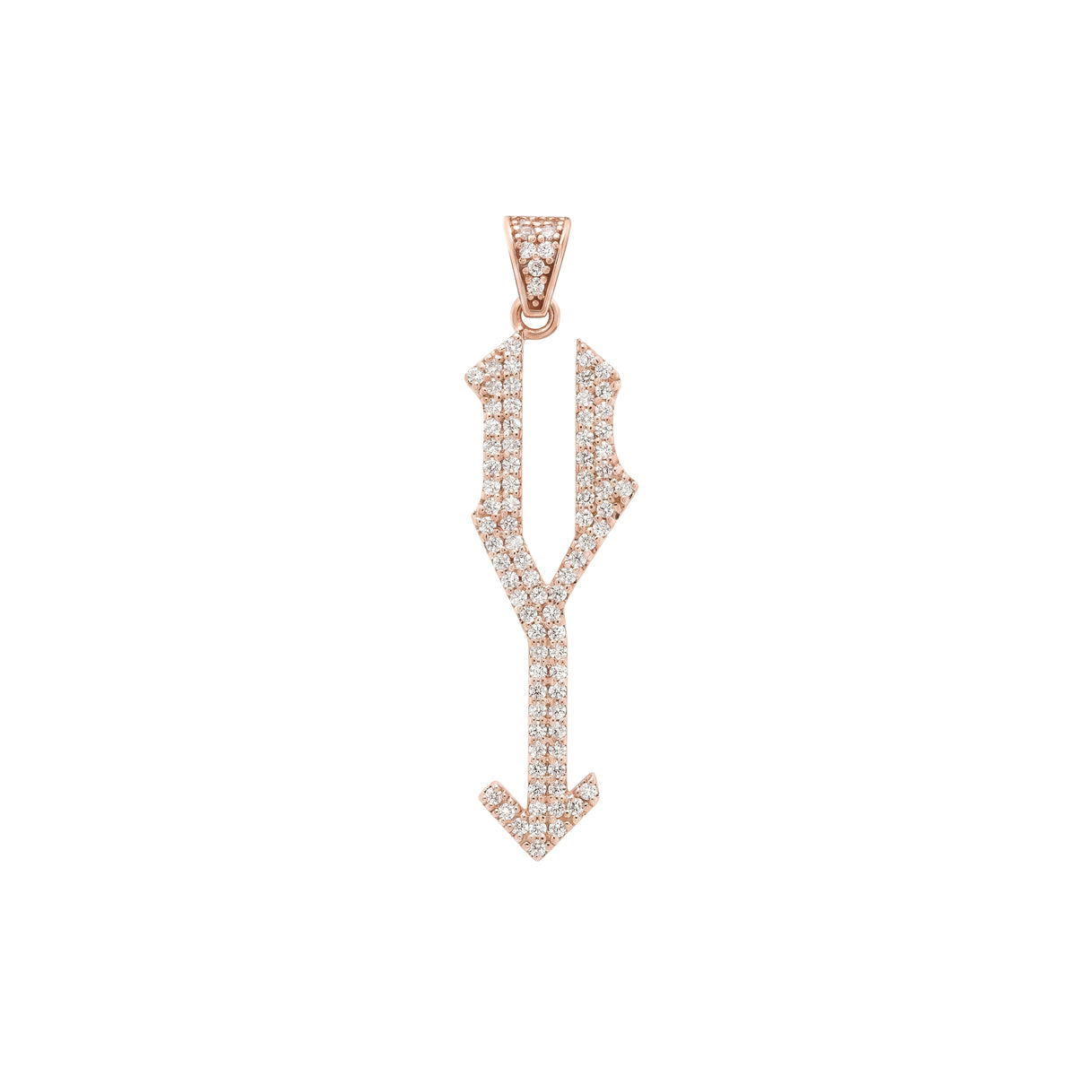 The letter Y pendant
