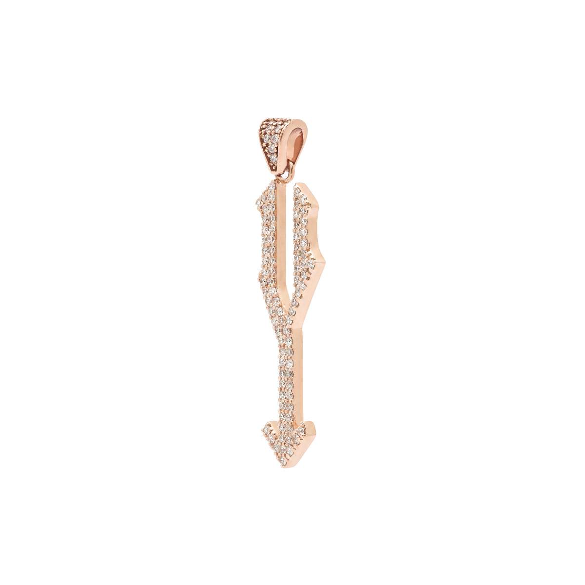 The letter Y pendant