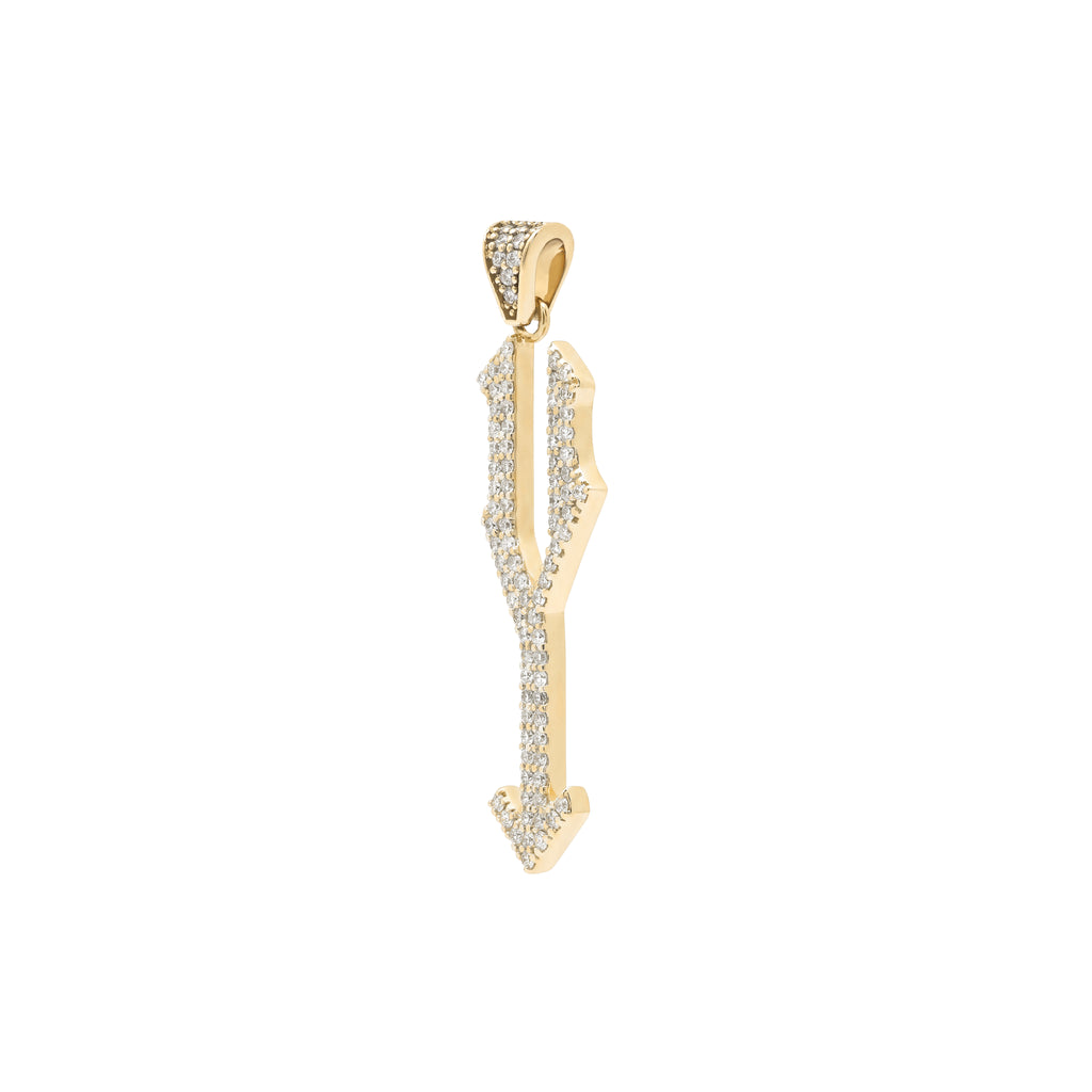 The letter Y pendant